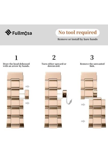 No Tools Needed Compatible Apple Watch Kordonları Rose Gold 49MM fiyatları