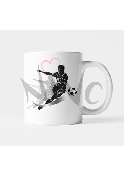 Futbol Tutkunları 3 İçin Futbolseverlere Hediyelik Baskılı Kupa Bardak fiyatları