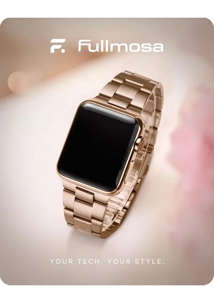 No Tools Needed Compatible Apple Watch Kordonları Rose Gold