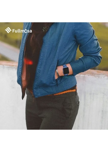 No Tools Needed Compatible Apple Watch Kordonları Mavi