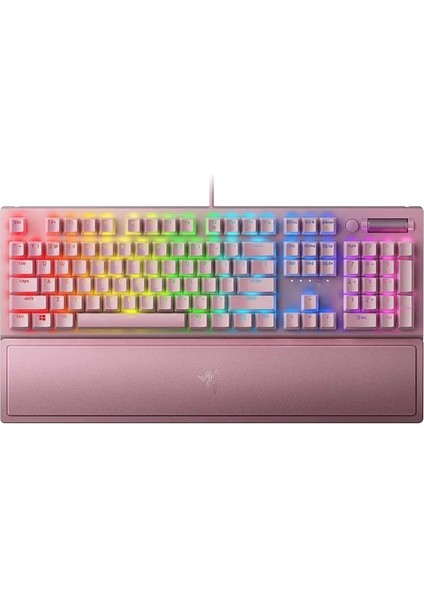Mekanik Oyun Klavyesi Quartz Pembe Klavye Clicky Switches