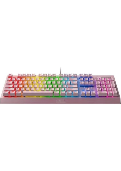 Mekanik Oyun Klavyesi Quartz Pembe Klavye Clicky Switches