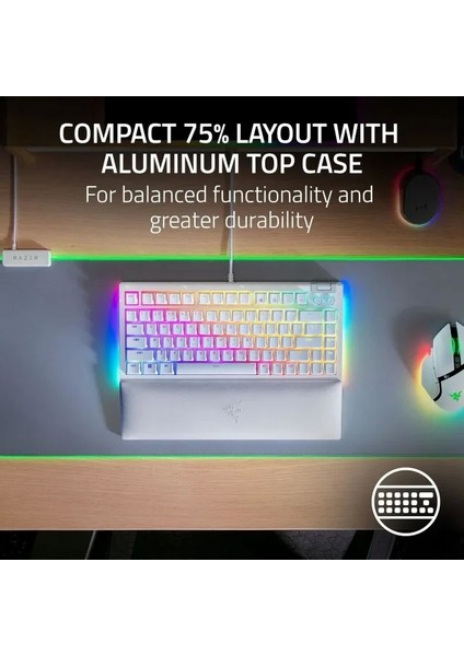 Blackwidow V4 %75 Mekanik Oyun Klavyesi Beyaz modelleri