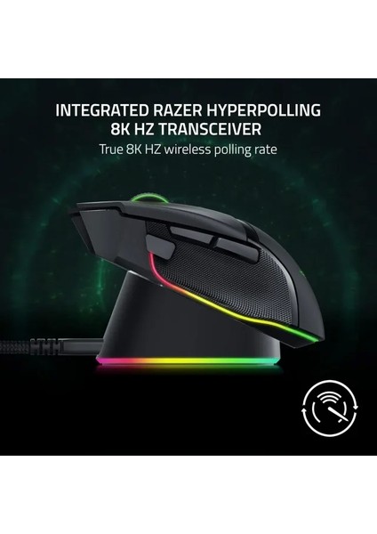 Razer Kablosuz Şarj Diskli Mouse Dock Pro modelleri