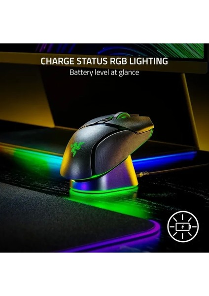 Razer Kablosuz Şarj Diskli Mouse Dock Pro indirimleri