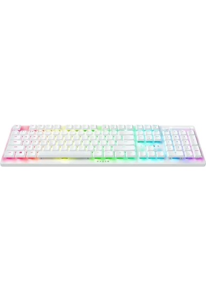 Deathstalker V2 Pro Wireless Oyuncu Klavyesi Beyaz V2 Pro Clicky Optical Switch
