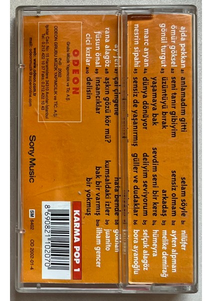 Bak Bir Varmış Bir Yokmuş 1 Kaset (Orjinal Dönem Baskı)