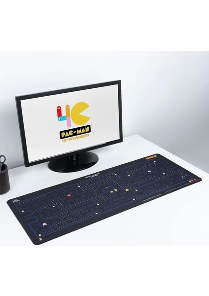 Retro Pac Man Büyük Oyun Mouse Pad'i