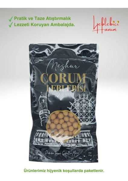Çorum Özel Serisi Baharat ve Sarımsak Aromalı Taze Çıtır Leblebi 500 gr