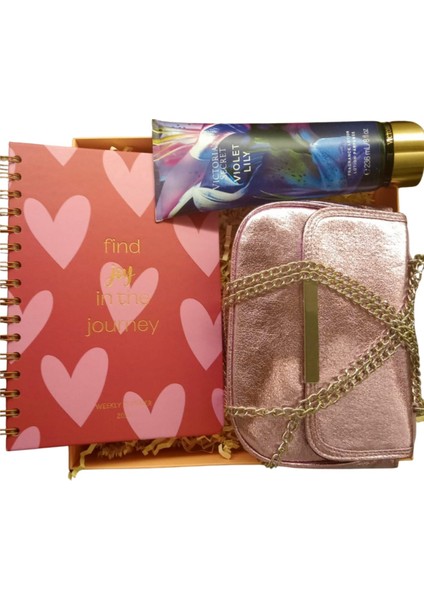 Bayan Yanlış Hediye, Hediye Seti, Doğum Günü, Hediye Kutusu,termos, Şapka, Kahve,parfüm,çanta