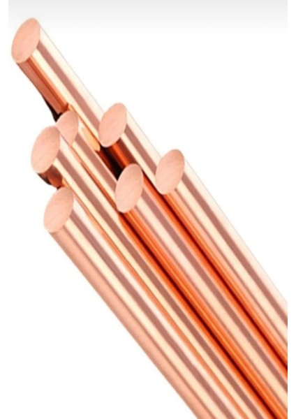 10 mm Bakır ÇUBUK10 cm10 mm Saf Bakır Çubuk