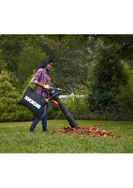 WG583E 40VOLT 4.0AH. Li-Ion Kömürsüz Profesyonel Yaprak Toplama ve Üfleme indirimleri