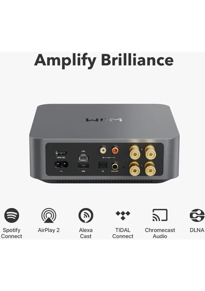 Amp: Çok Odalı Yayın Amplifikatörü - Chromecast Amp Space Gray fiyatları