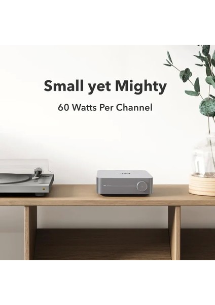 Amp: Çok Odalı Yayın Amplifikatörü - Chromecast Amp Space Gray modelleri