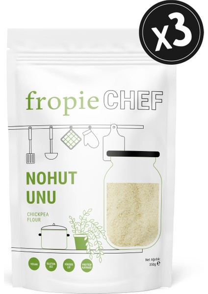 Chef Nohut Unu 350 gr X3