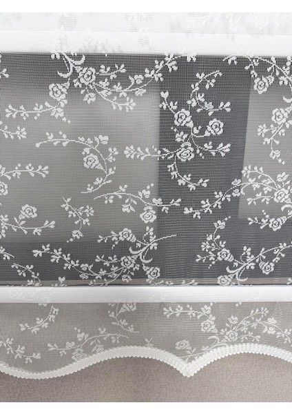 Blackout Işık Geçirmez Çift Mekanizmalı Tül Stor Perde Beyaz TS4003BL modelleri