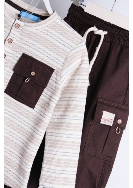 La’ciel Paraşüt Pantolonlu Cepli Takım modelleri