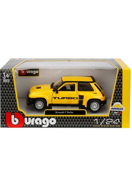 Nessiworld Bburago 1:24 Renault 5 Turbo Model Araba
