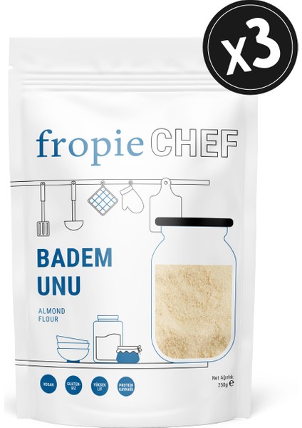 Chef Badem Unu 250GR X3