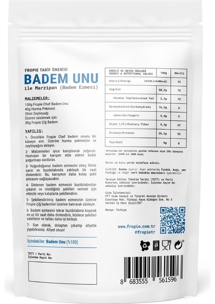 Chef Badem Unu 250GR X3
