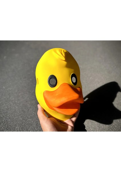 Takılabilir Plastik Ördek Maskesi