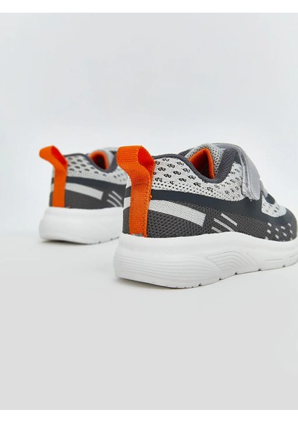 Steps Gri Bağcık ve Cırt Cırtlı Erkek Bebek Spor Ayakkabı T T modelleri