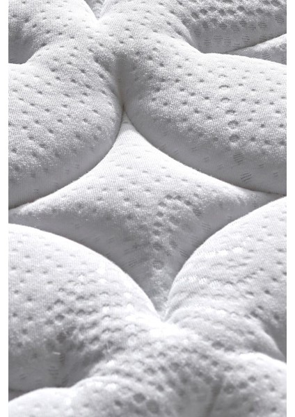 Hades Yatak 160X200 cm Çift Kişilik 30 cm Kalınlığında Paket Yaylı Lüks Yatak Orta Sert Krem Kumaş indirimleri