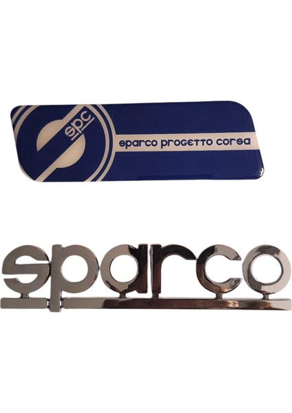 2 Adet Sparco Damla Amblem Kendinden Yapışkanlı 11,5x3,6cm 0595