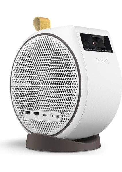 GS50 1080P Kablosuz Dış Mekan Projektörü 1080P 300 Lms 16W Speaker GV31 indirimleri