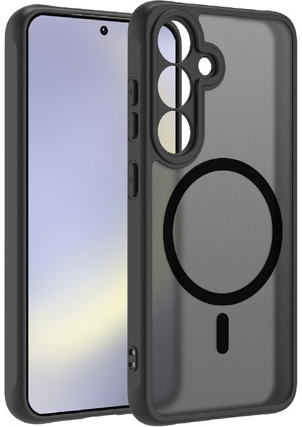 Samsung Galaxy A56 5g Kılıf Için Magsafe Skin-Touch Pc + Tpu Mat Arka Kapak ile Kamera Lens Koruyucu ile Uyumlu (Yurt Dışından) fiyatları