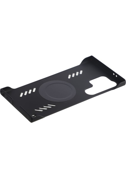 Samsung Galaxy S24 Ultra Kılıf Sert Pc Çerçevesiz Isı Dağılımı Telefon Kapağı-Siyah (Yurt Dışından) indirimleri