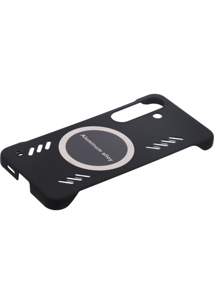 Samsung Galaxy S24 Kılıf Sert Pc Çerçevesiz Isı Dağılımı Telefon Kapağı-Siyah (Yurt Dışından) fırsatları