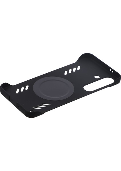 Samsung Galaxy S24 Kılıf Sert Pc Çerçevesiz Isı Dağılımı Telefon Kapağı-Siyah (Yurt Dışından) indirimleri