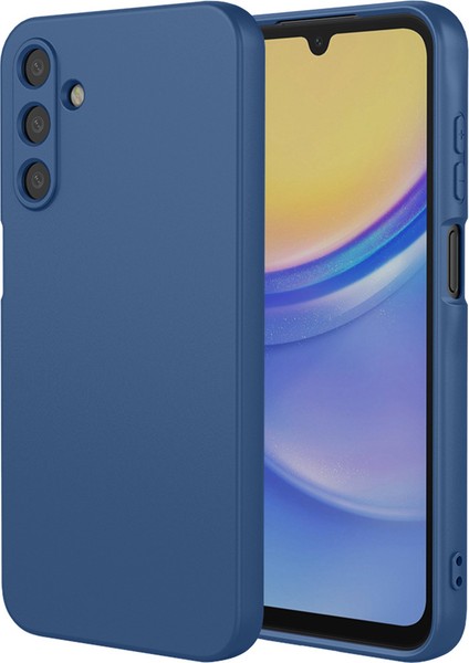 Samsung Galaxy A26 5g Kılıf Çizilmeye Dayanıklı Soft Tpu Arka Kapak-Mavi (Yurt Dışından)