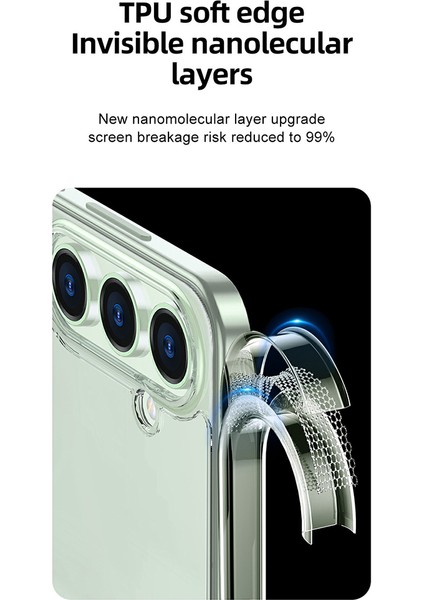 Samsung Galaxy S25 Kılıf Pc+Tpu Telefon Kapağı Hava Yastığı Koruması-Şeffaf (Yurt Dışından) fırsatları
