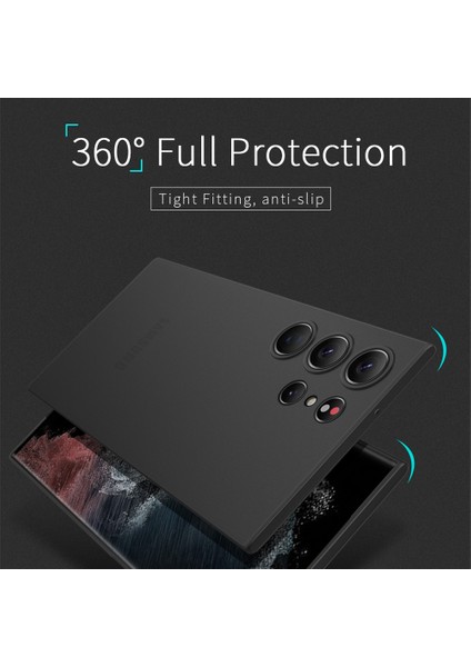 X-Level Samsung Galaxy S25 Ultra Kılıf Anti Drop Sert Pp Telefon Arka Kapak-Şeffaf Siyah (Yurt Dışından)