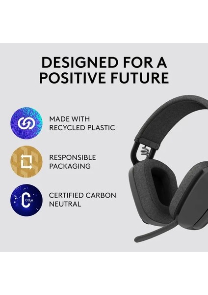 Zone Vibe 100 Hafif Kablosuz Kulak Üstü Kulaklık Siyah indirimleri