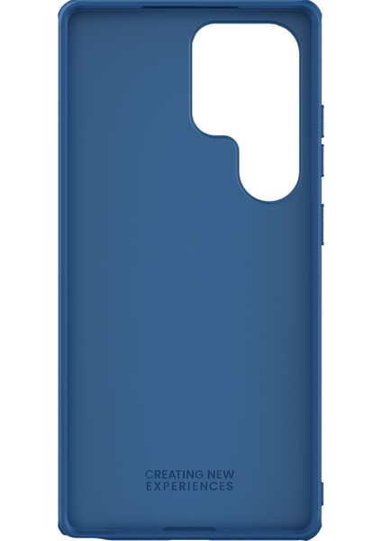 Nıllkın Frosted Shield Pro Samsung Galaxy S25 Ultra Kılıf Mat Pc+Tpu Telefon Kapağı-Mavi (Yurt Dışından)