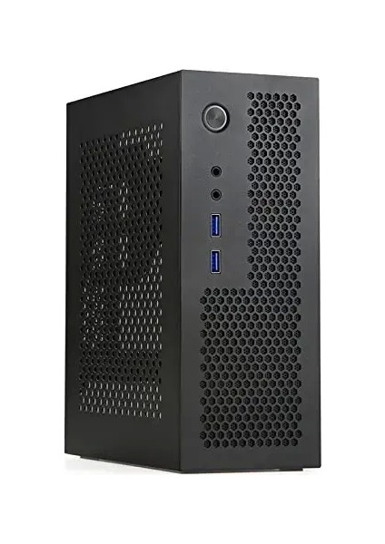 A09 Siyah Mini-Itx 0.8mm Spcc Masaüstü Bilgisayar Kasası