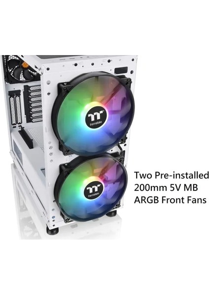 Commander C34 Argb Atx Mid Tower Bilgisayar Kasası C34 Beyaz