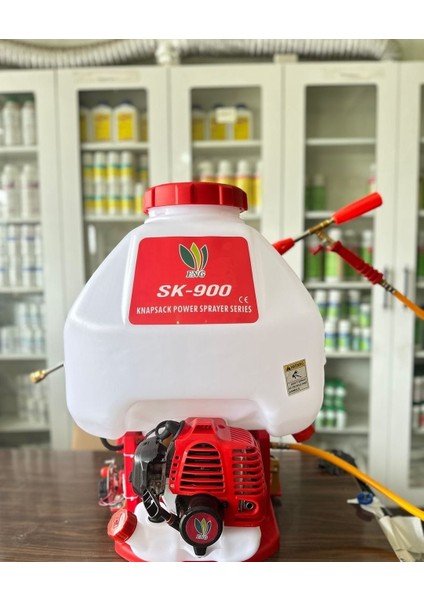 2 Zamanlı Motorlu Benzinli Ilaçlama Pompası 25 Lt