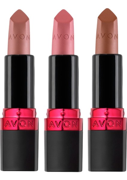 Ultra Mat Ruj Paketi Marvellous Mocha, Nude Suede ve Pure Pink