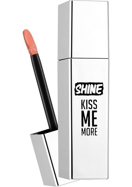 Shine Kiss Me More Uzun Süre Kalıcı & Parlak Bitişli Likit Ruj - 002 Marmalade fiyatları