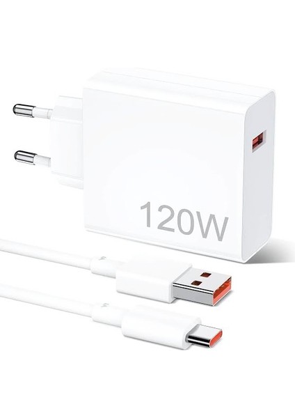 120 Watt Hızlı Şarj Aleti Turbo Type-C