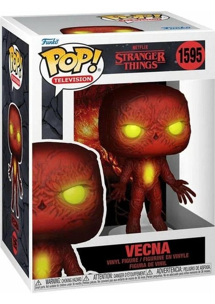 Pop! Tv: Stranger Things Rift Vecna Vinil Figürleri