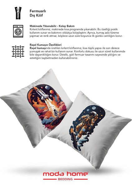 Kırlent,dolgulu Kırlent,baskılı Kırlent,dekorasyon Kırlent(2 Adet) Set1 modelleri