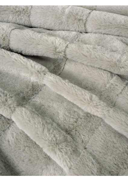 Trim Çift Kişilik Battaniyeli Nevresim Takımı Suave Gri - 493540-1453
