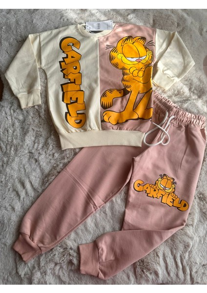 Garfield Baskılı Erkek Çocuk Takım