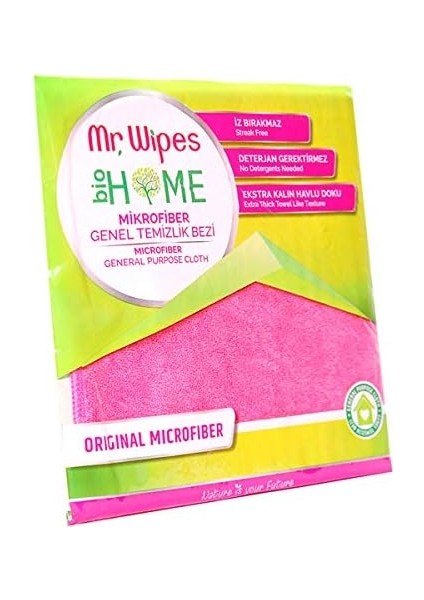 40 Cm) (40 x Temizlik Bezi Mr.wipes Genel Yeni