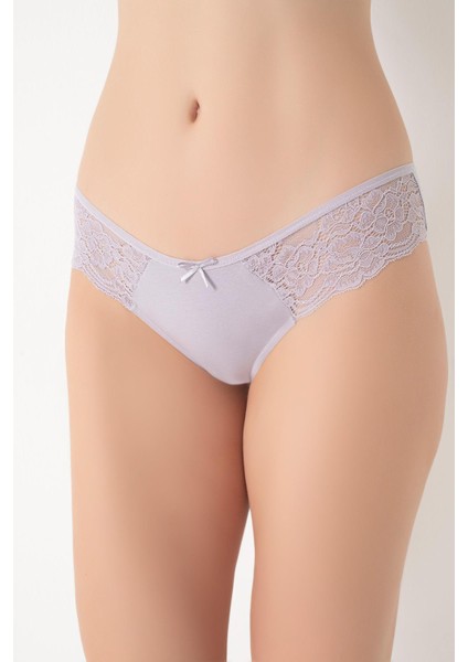 Kadın Dantelli 4'Lü Karışık Renk Külot Asorti-2 C3T0N0O408